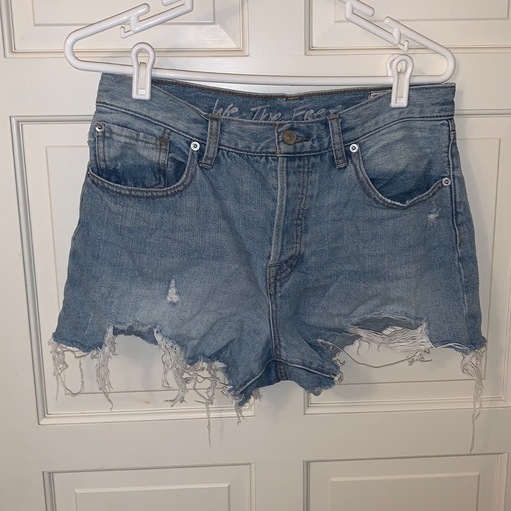 Light blue Jean shorts from free people size 29